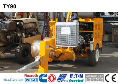 Overhead Line Stringing Equipment Conductor Steel Wire Rope Puller