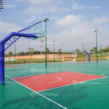New Design Customizable PU Surface Prefabricated Outdoor Sports Court Basketball Volleyball Badminton Tennis Court Flooring for Sports Facilities