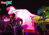 Custom 4m LED Inflatable Dinosaurs For Event Decoration