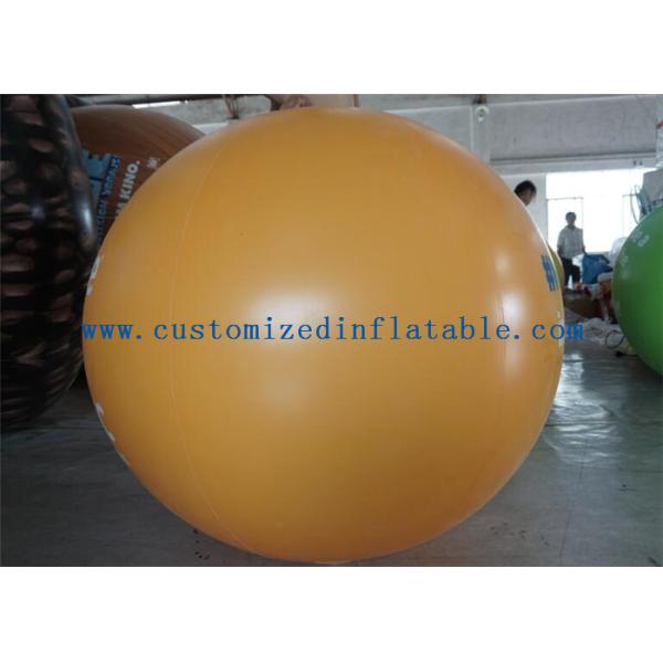 Durable Giant Inflatable Advertising Balloon , Flying Promotional Helium Balloons