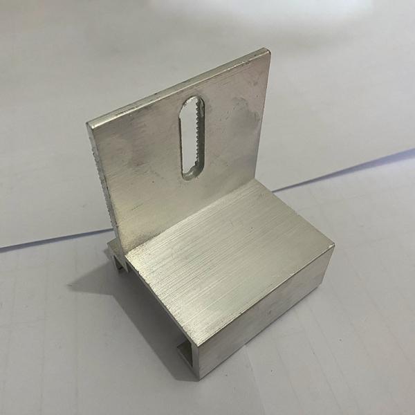 Customized Anodized Building Embedded Parts  Alum Durability ISO9001