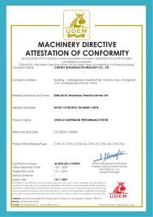 Cartesy Diagnosis Technology CO.,Ltd Сертификации