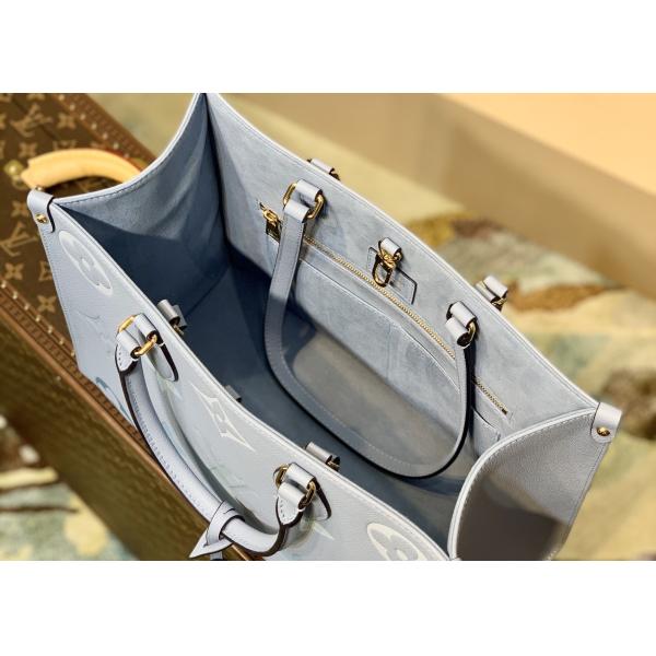 M45717 M45718 OnTheGo Medium Tote Handbag ,Monogram Empreinte Leather Gradient Colors Handbag