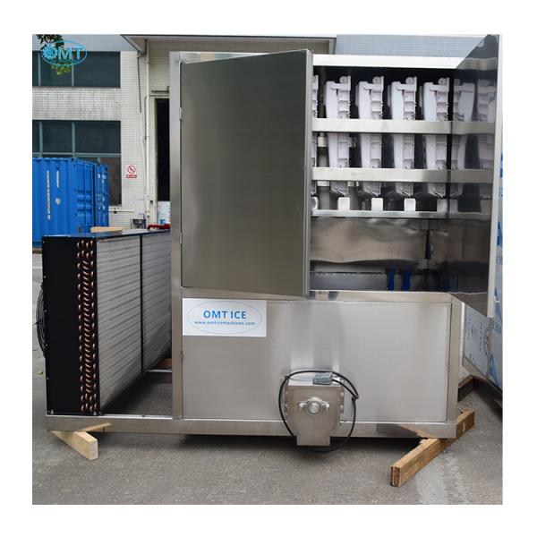 Automatic Large Cube Ice Machine 2 Ton Ice Cube Machine For Ktv Store And Restaurant