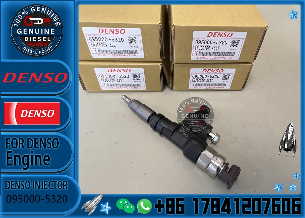 New High Quality Original Genuine Denso Fuel Injector Nozzle 095000-5320/5321 23670-78031/79036/E0140/0141 Standard Size CN/SHA