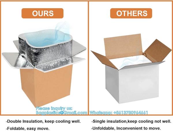FREEZABLE COOL BAG, INSULATION ALUMINIUM FOIL BAG, THERMAL THERMO COOLER TOTE BAG, THERMAL MEDICAL