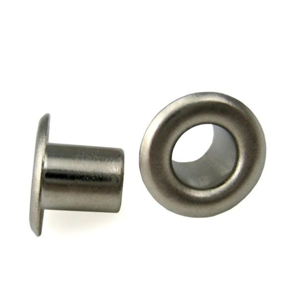 Aço Custom Make 18-8 Flat Head Copper Semi Tubular Rivet com Certificado RoHs