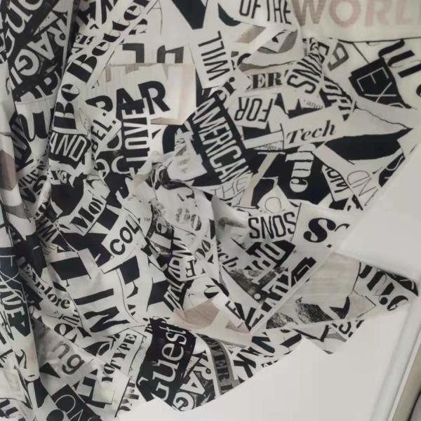 УЛЬТРАФИОЛЕТОВЫЙ тефлон доказательства напечатал нейлон 100% ткани Microfiber 420T 15Dx15D 35gsm