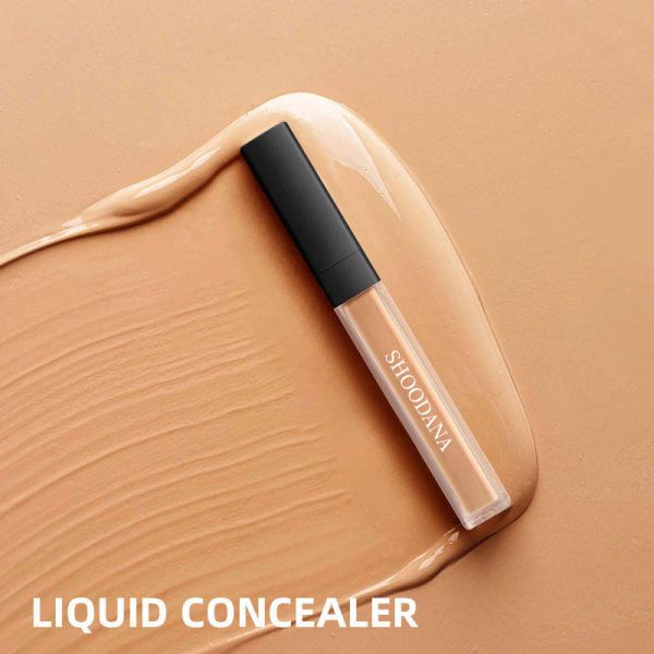 High Definition Natural Mineral Dark Lasting Waterproof Full Coverage Liquid Concealer Moisturizer Matte for Face Makeup