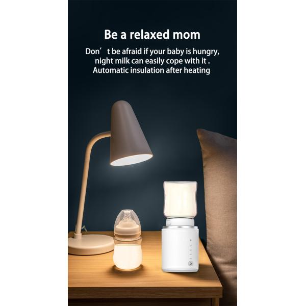 15w Custom Mini Baby Bottle Warmer Breast Milk Travel Bottle Heater For Baby Feeding