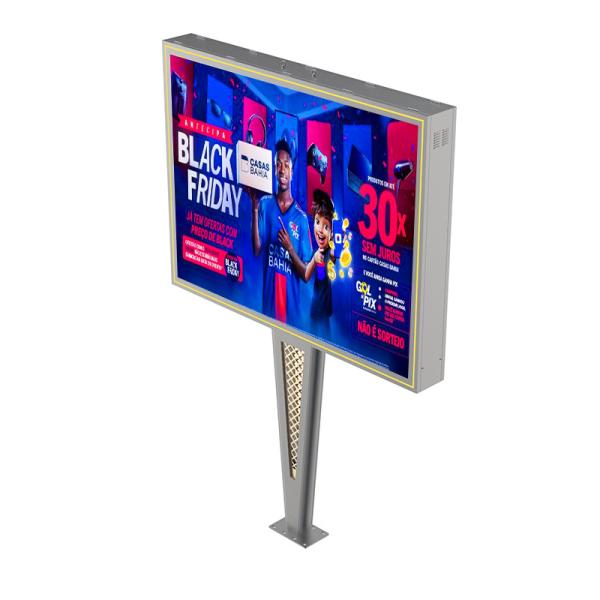 Custom high end design p6 8000nits steel waterproof IP65 digital outdoor led billboard for advertising