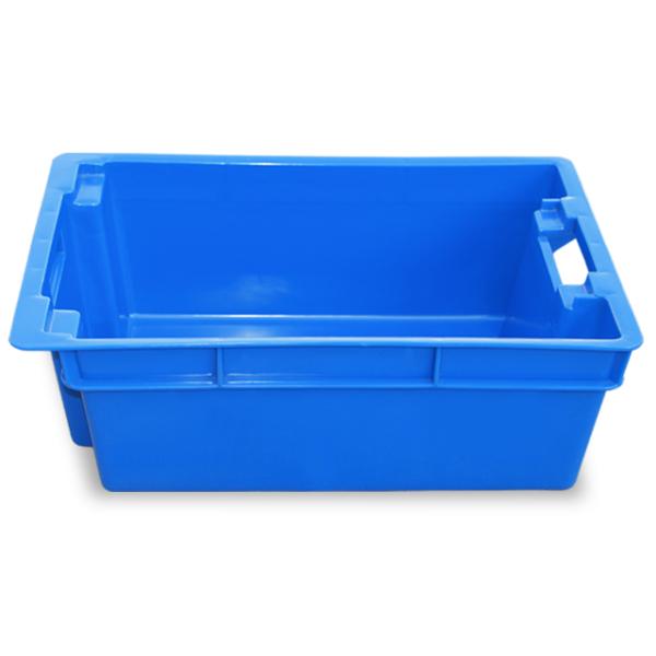Cheap price plastic stackable crates Mesh nestable and stackable crates
