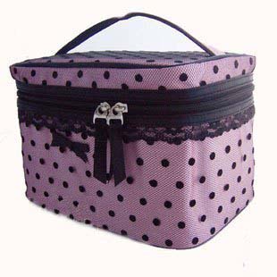 Pink design cosmetic bag