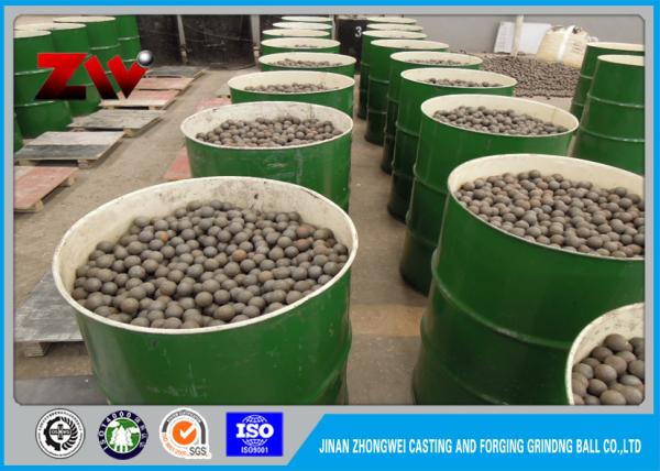 O carbono alto do valor de alto impacto inquebrável forjou bolas de moedura, material 60Mn B2 B3 do aço de liga