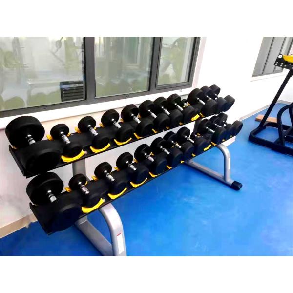 3 Tier Commercial Dumbbell Rack Steel Body Building Storage for GYM Fitness Equipment