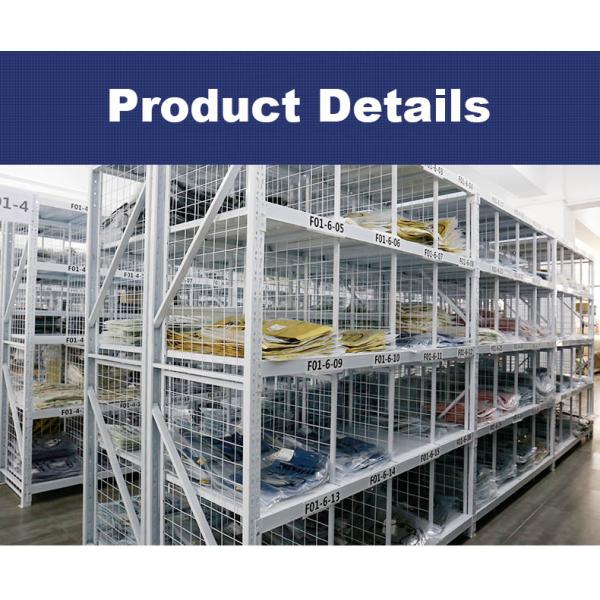 Anti Corrosion Warehouse Storage Shelves Steel Racks For Warehouse Stackable Design