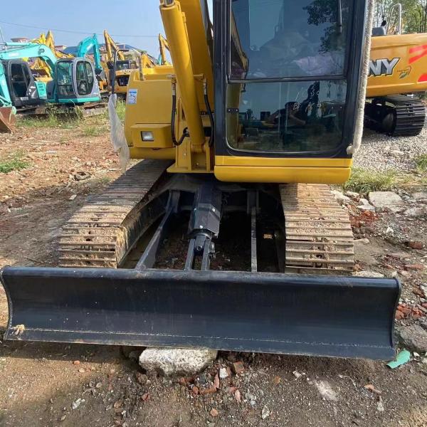Excavadora Komatsu Usada de 6 toneladas PC60 Mini Excavadora Crawler Japão Original
