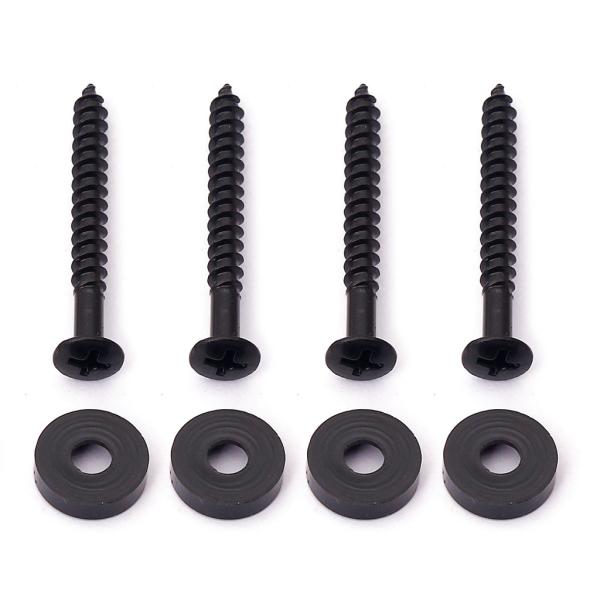 Ferrulas de pescoço de guitarra de metal ergonômico conjunto de ferramentas com parafusos de prata de durabilidade