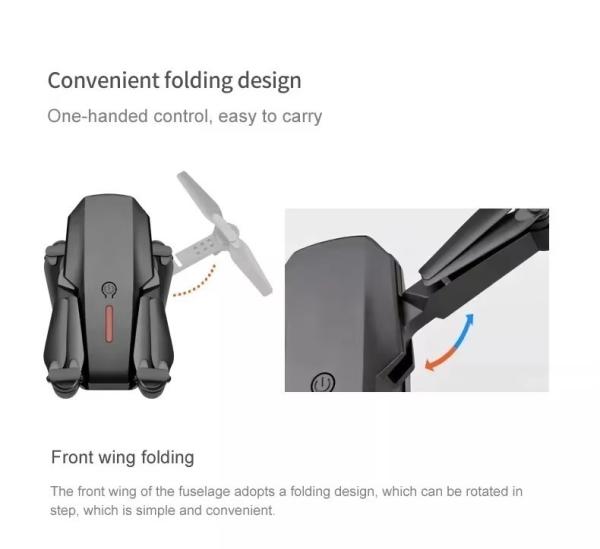 E88 Pro Aerial Drone Remote  Controlled Airplane Toy Fixed Height Drones Quadcopter 4k Professional FPV Drone