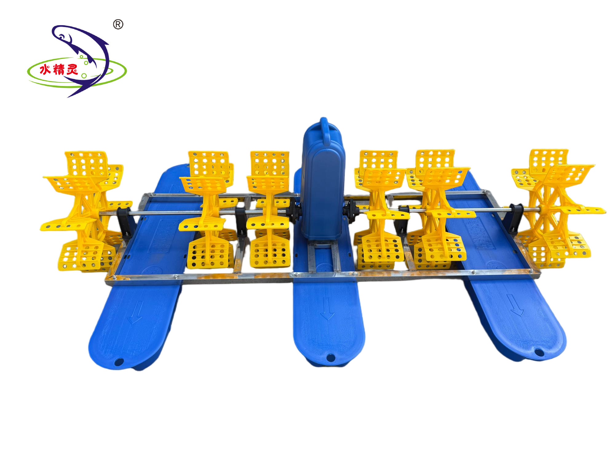 Float Fish Shrimp Pond Impeller Aerator Spare Parts PP Nylon Joint Paddle Wheel Aerator Part