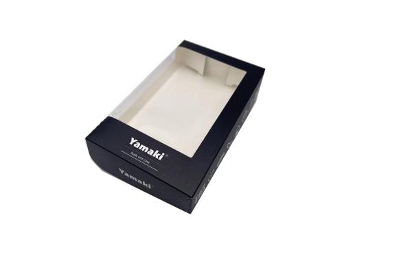 Material branco de empacotamento do cartão da caixa 300-400gsm do sushi do revestimento UV do ponto