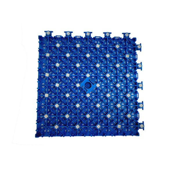 Multifield PP Interlocking Sports Flooring Recyclable No Bulging Or Cracking
