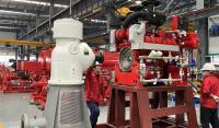 3500 GPM Turbina Vertical bomba de incêndio Aplicação de água do mar