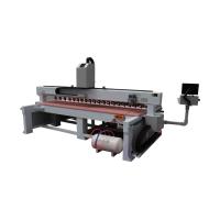 Tamaños personalizados 600 por 2400mm Panel de pared Absorción de sonido Panel acústico Nailing Machine para la venta