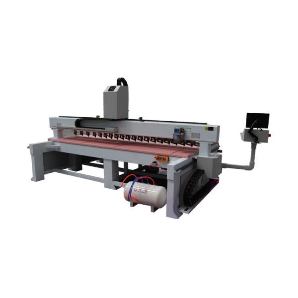 Интерьер студии / Домашние животные Деревянная стеклянная стена звукоизоляционная акустическая флейтированная стена Автоматическая панельная машина для гвоздей