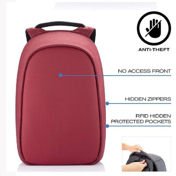 Multi функциональный анти- рюкзак сумки ноутбука школы похищения с загрузочным люком Usb