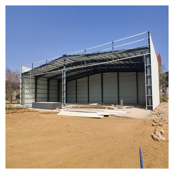 Tailor-Made Steel Aircraft Hangar Building Designed To Withstand Harsh Weather