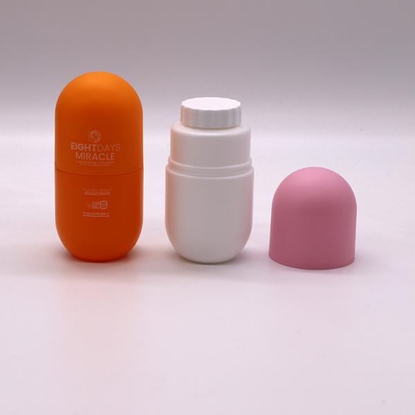 120 мл/130 мл/180 мл HDPE капсулообразная пластиковая бутылка для пищевых добавок