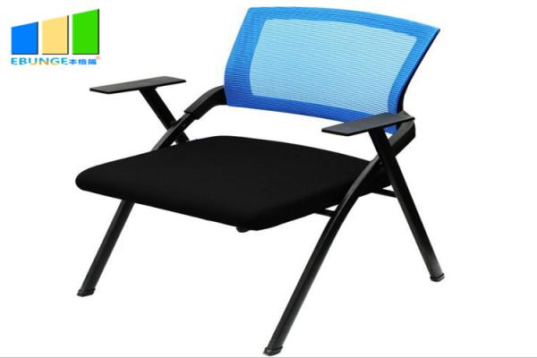 Almofada de escrita de formação da tabuleta de Training Chair With do estudante da conferência do mobiliário de escritório da cadeira