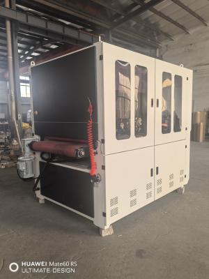 300mm 220V Wood Sanding Machine Metal Sheet Belt Sander Skin Deburring Machine