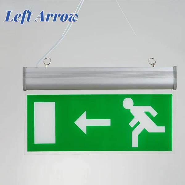 AC85-265V 3W Fire Ceiling Mounted Emergency Light with High CRI Ra80 and ABS Material