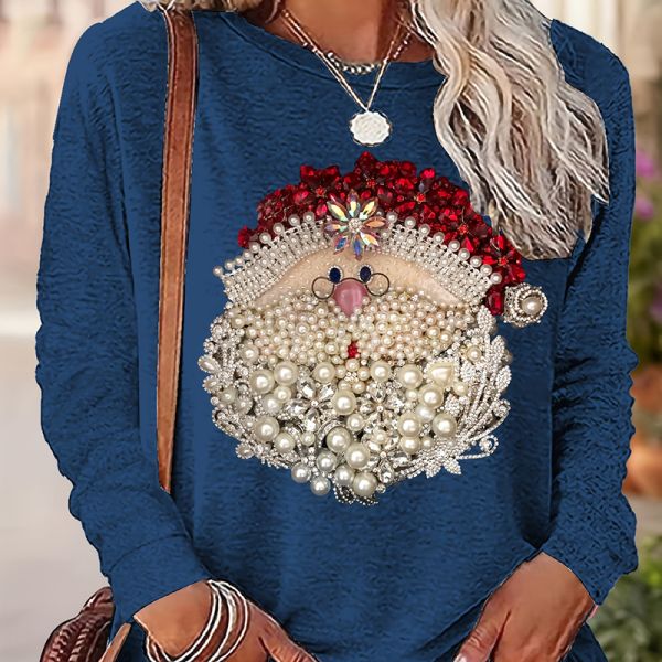 Digital Printing 65cm Long Sleeve Tops Personalized Designs Crew Neck Long Sleeves