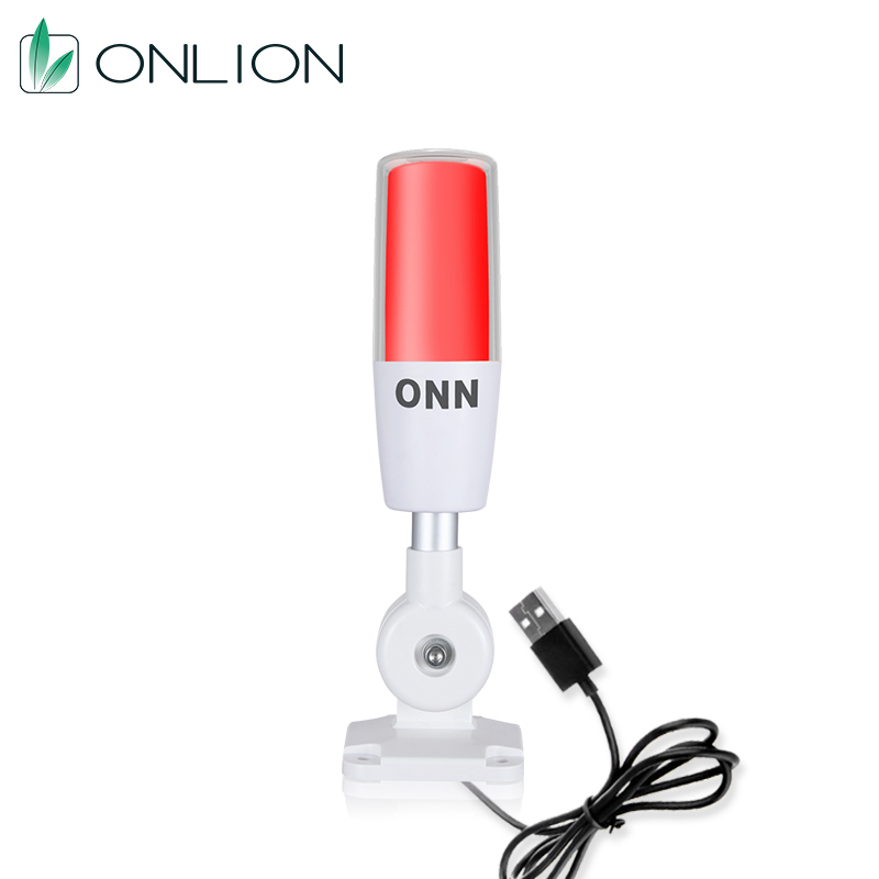 ONN-M4T RS485 Serial Control Tower Light DC24V RYG / RGB LED Warning Light