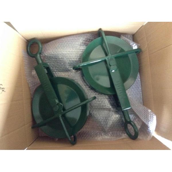 Safety Scaffold Gin Wheel Pulley With Swivel Eye For Scaffolding Builders