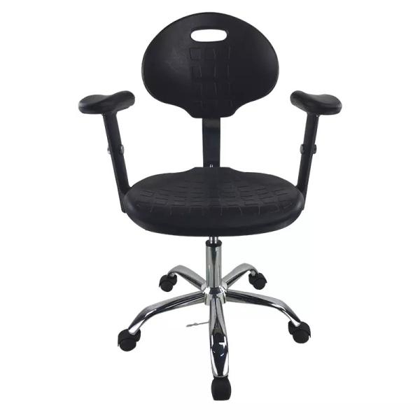 Antistatic PU Foam 430*400mm Seat ESD Office Chair