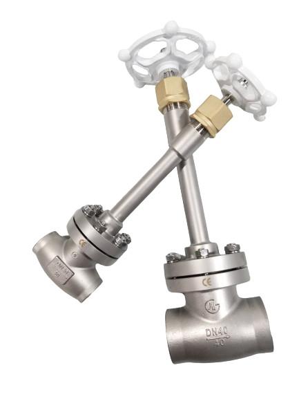PN40 Stainless Steel 304 Socket Weld Globe Valve Low Temperature