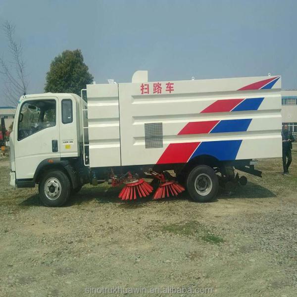 SINOTRUK HOWO street and road sweeper truck price for sale
