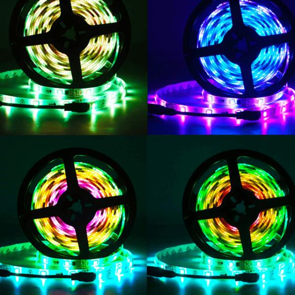 80 CRI 5m 10m 20m Wifi Smart Led Strip Light with App Remote Control Rgb Ambient Light