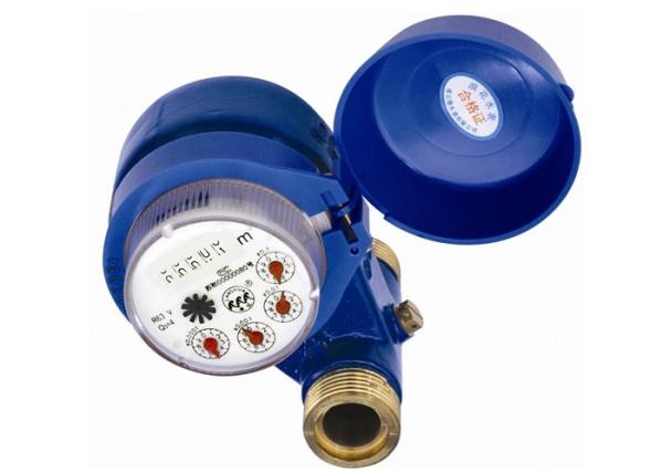 Medidor de água mecânico de Multijet da movimentação, corredor inteiramente selado para o bronze da água fria DN25