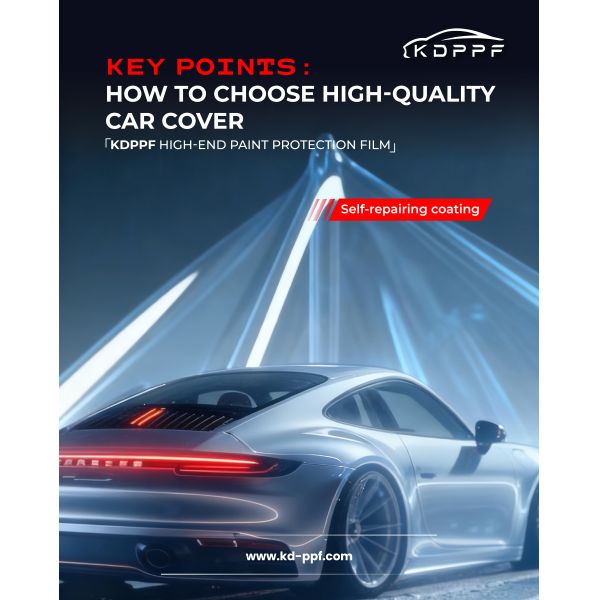 Self-Healing High-Gloss Transparent TPU Paint Protection Film – Hydrophobic, Anti-Yellowing, Anti-Rock Chip Clear PPF