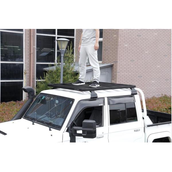 Powder Coated 4X4 Vehicle Roof Racks for Toyota Land Cruiser LC79 Net Weight 23.5kg
