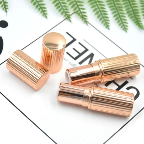 Трубки губной помады золота круга печатания экрана SGS пустые ссыпают 4g