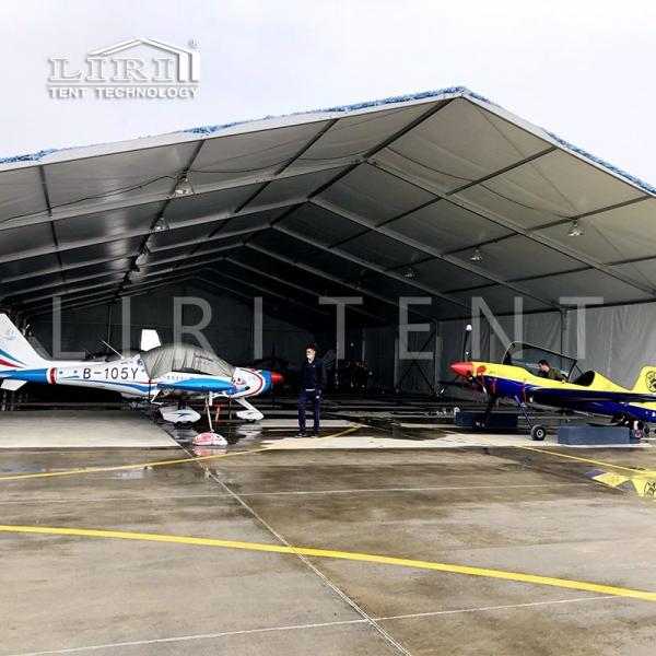 Huge Prefab Mobile Aircraft Hangar Tent 40x60m DIN 4102 B1