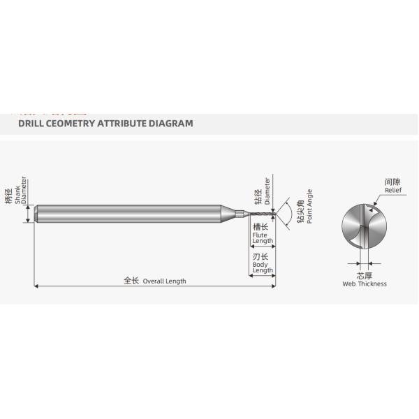 UCSD Uc Slot Drill Bit для печатных плат