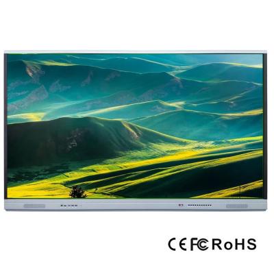 55 do IR de toque do painel de Digitas da placa 4K HD Multifuntional Android da tevê visualização ótica 11,0 de tela táctil interativa