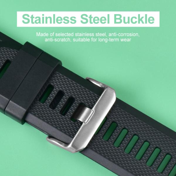 Люди женщин резвятся замена ширины ремня 26mm ремешков для часов TPU резиновая